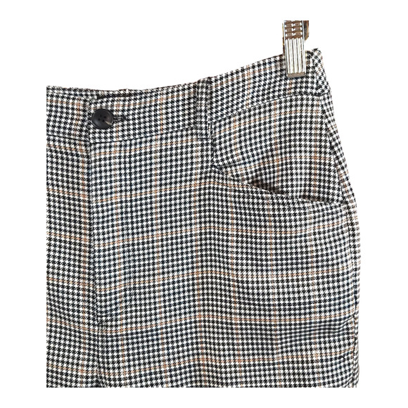 Urban Outfitters High Rise Cropped Houndstooth Pants Academia Preppy Women's 12 - Picture 3 of 6